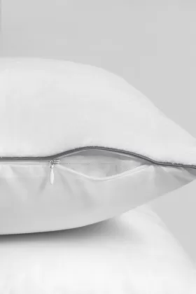 Wellsoft Çift Kişilik Yastık Yorgan Seti - Özel Çantalı - (2 Adet Yastık, 1 Adet Yorgan) - (Desensiz) from  at WHİTE LİFE TEKSTİL SAN.TİC.LTD.ŞTİ # WHTY002