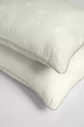 Pamuk Tek Kişilik Yastık-Yorgan Set - %100 Doğal Pamuk Yastık-Yorgan (Desensiz) - Özel Çantalı from  at WHİTE LİFE TEKSTİL SAN.TİC.LTD.ŞTİ # WHTW003