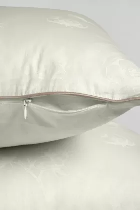 Pamuk Tek Kişilik Yastık-Yorgan Set - %100 Doğal Pamuk Yastık-Yorgan (Desensiz) - Özel Çantalı from  at WHİTE LİFE TEKSTİL SAN.TİC.LTD.ŞTİ # WHTW003