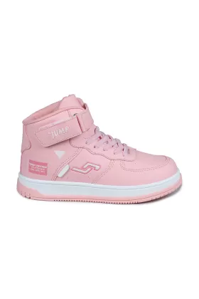 Cırtlı Yüksek Bilekli Pembe Kız Çocuk Sneaker Kışlık Rahat Spor Ayakkabı from  at M4D # 02145788457