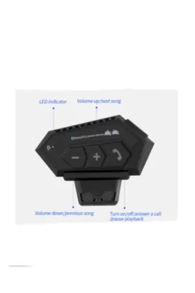 Dynego Motosiklet Kask Kulaklık Su Geçirmez Interkom Otomatik Cevaplama from  at M4D # 