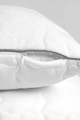 Wellsoft Çift Kişilik Yastık Yorgan Seti - Özel Çantalı - (2 Adet Yastık, 1 Adet Yorgan) - (Desenli) from  at WHİTE LİFE TEKSTİL SAN.TİC.LTD.ŞTİ # WHTY004