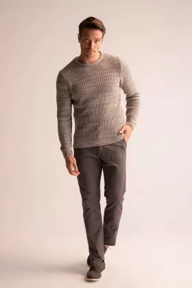 Regular Fit Bisiklet Yaka Triko Kazak from  at Tekin ticaret # 
