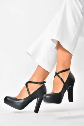 Fox Shoes Sedef Platform Topuklu Kadın Abiye Ayakkabı from  at ESAR # 