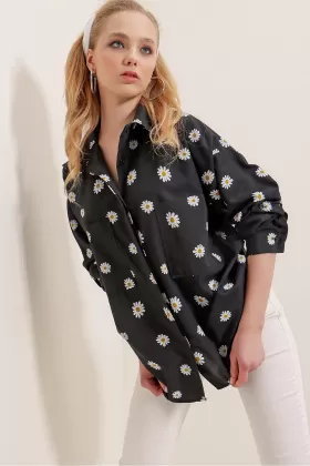 Papatya Desen İki Cepli Gömlek from  at ESAR # 63FCD43921140_E488 Papatya Desen İki Cepli Gömlek from  at ESAR # 63FCD43921140_E488