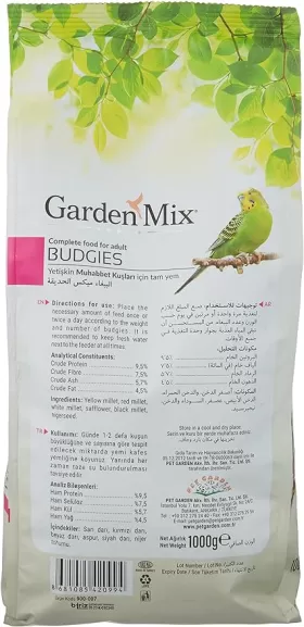 Gardenmix Platin Seri Muhabbet Kuşu Yemi, 1 Kg from  at M4D # 