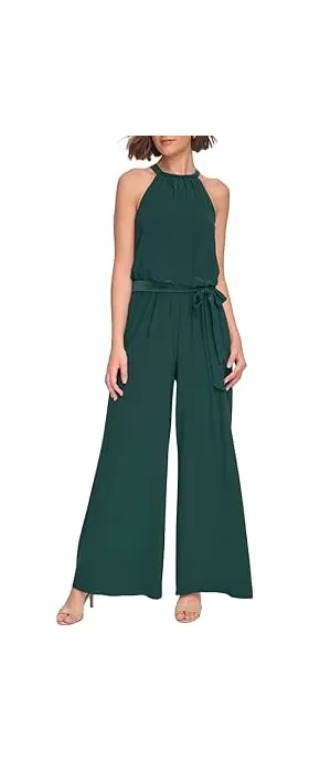 Kolsuz Sahte Boyun Halter Tulum from  at ESAR # 63FD34496881F