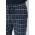 Erkek Lacivert İndigo Ekoseli Regular Fit Dokuma Pijama Altı from  at M4D # 6576CF985D58D