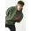 Erkek Loose Fit Rahat Kesim Kapüşonlu Şardonlu Haki Sweatshirt from  at M4D # 6576BD05DED38
