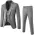 İnce 3 Parça Erkek Takım Elbise İş Düğün Parti Blazer Ceket ve Pantolon, Bir Düğme Slim Fit from  at ESAR # 641B03B5814B8_40D8