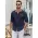 Erkek Uzun Kollu Gömlek Ekose Yaka Rahat Düğme Aşağı Gömlek Slim Fit İş Sonbahar ve Kış Rahat Nefes Alan Gömlek from  at M4D # 652B05AFEF905