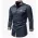 Erkek Uzun Kollu Gömlek Ekose Yaka Rahat Düğme Aşağı Gömlek Slim Fit İş Sonbahar ve Kış Rahat Nefes Alan Gömlek from  at M4D # 652B05AFEF905
