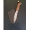 Ahşap Saplı Katlanır Çakı – Paslanmaz Çelik – Deri Kılıf Hediyeli from  at SARGIN BIÇAK # 